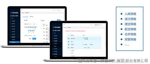 安歌科技Enotek WMS/WCS管理系統 為智能物流賦予最強大腦